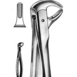 DENTAL FORCEPS ENGLISH PATTERN FIG#74D 11-074-001