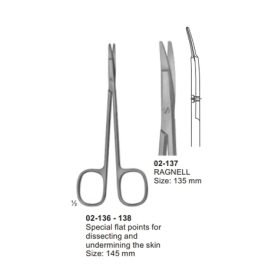DISSECTING RAGNELL SCISSORS 02-137