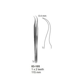 MICRO FORCEPS, JEWELER TYPES 03-105