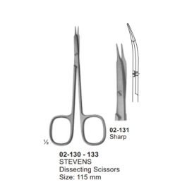 STEVENS DISSECTING SCISSORS 02-131